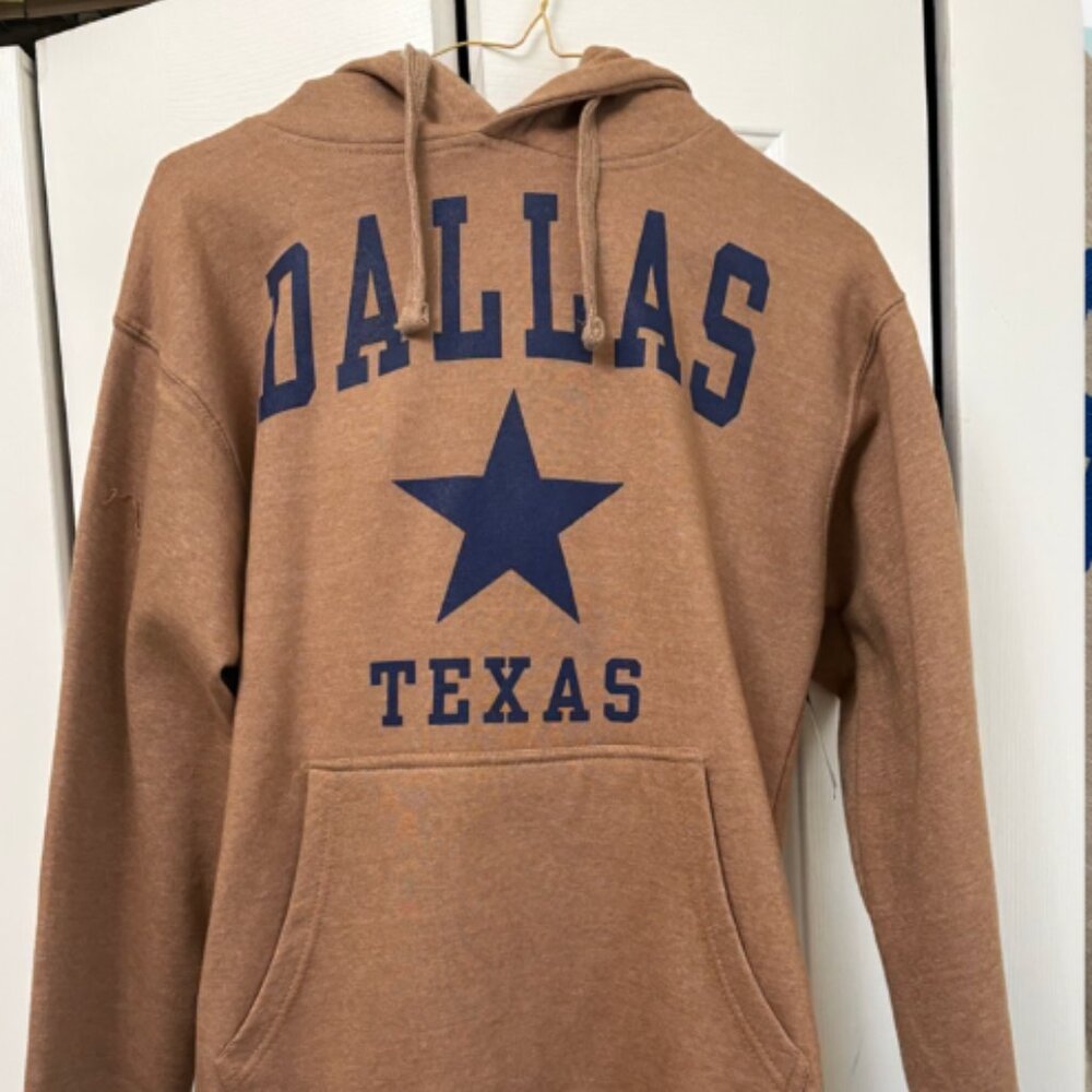 Dallas Texas Super Soft Oversized Hoodie NWT Size Small Womens